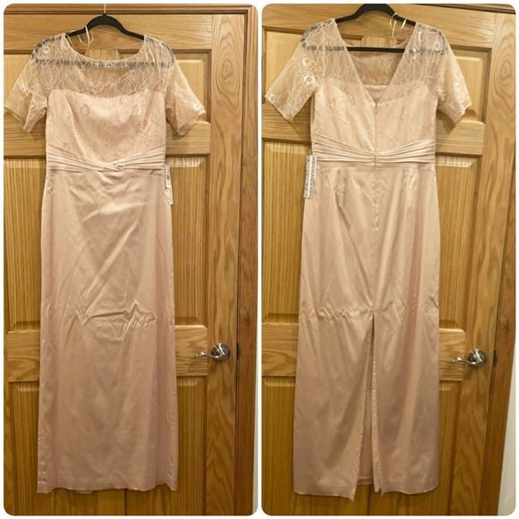 Kay Unger Dresses & Skirts - Kay Unger Soft Floral Lace Gown Dress